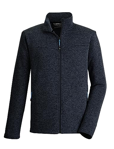 Killtec Męska kurtka polarowa/kurtka ze stójką KOW 3 MN JCKT, ciemnoniebieska, 4XL, 39678-000