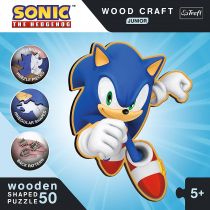 Puzzle drewniane 50 Sprytny Sonic TREFL