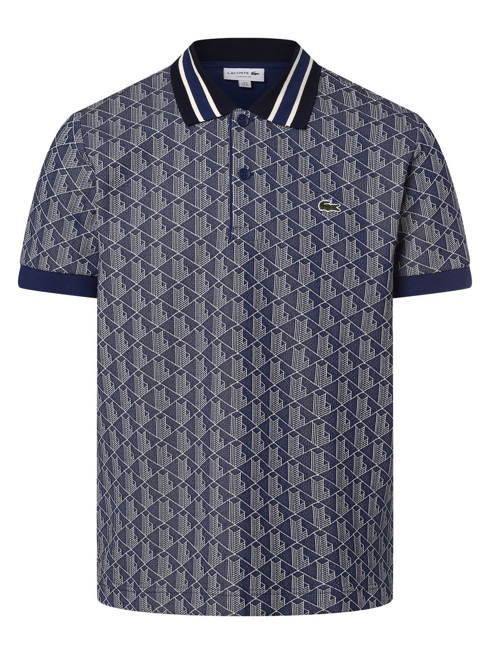 Lacoste - Męska koszulka polo, niebieski