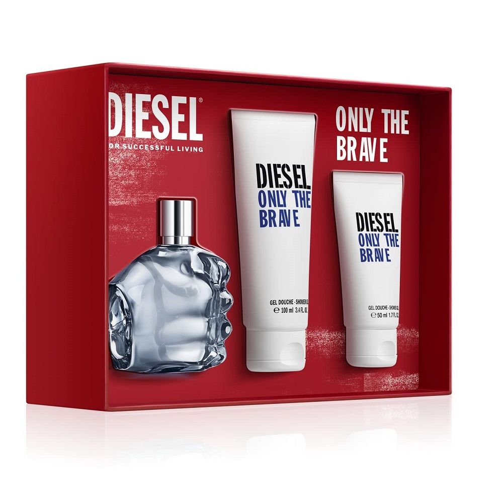 Only The Brave for Man zestaw woda toaletowa spray 75ml + żel pod prysznic 100ml + żel pod prysznic 50ml