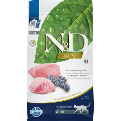Farmina N&D Low Grain Feline Adult Lamb&Blueberry 1,5 kg