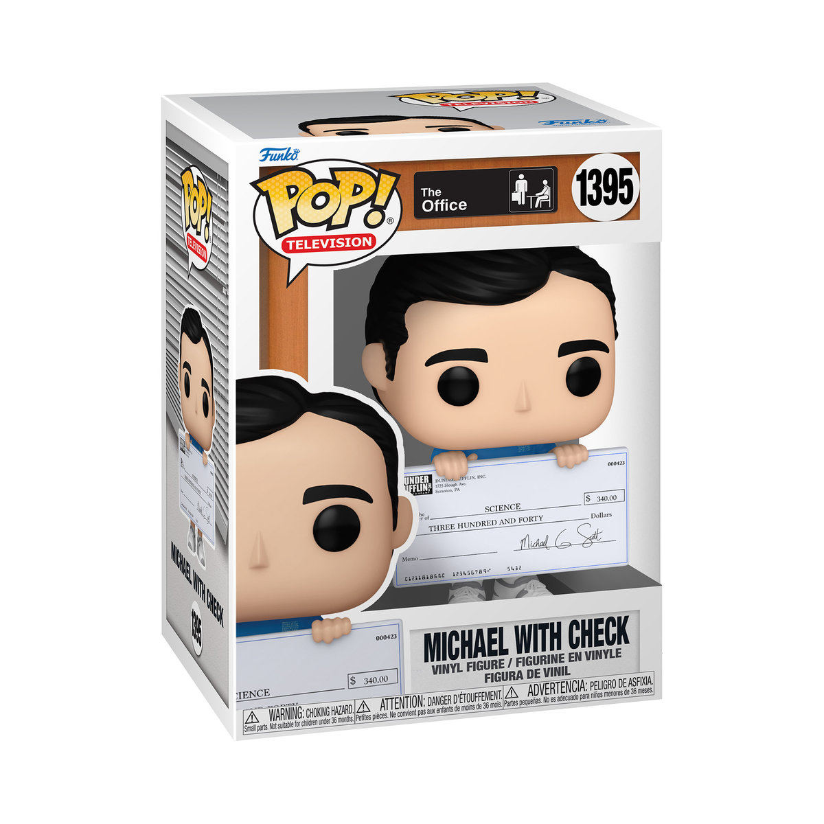 Funko POP! Television, figurka kolekcjonerska, The Office, Michael with Check, 1395