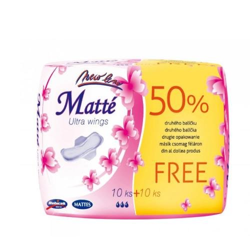 Mattes, Podpaski Duo Ultra ze skrzydełkami, 20szt.