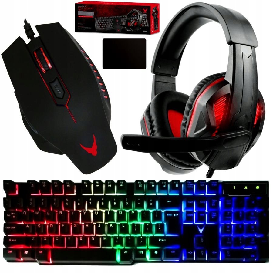 Zestaw Gamingowy Pc Varr 4 W 1