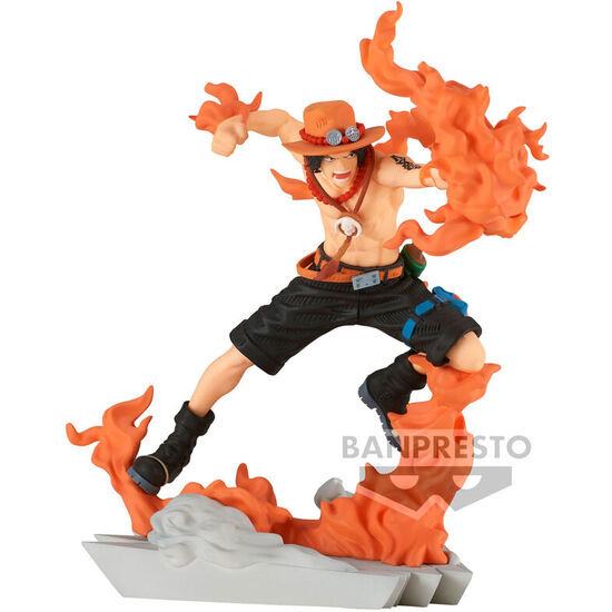 FIGURA PORTGAS D ACE SENKOZEKKEI ONE PIECE 9CM