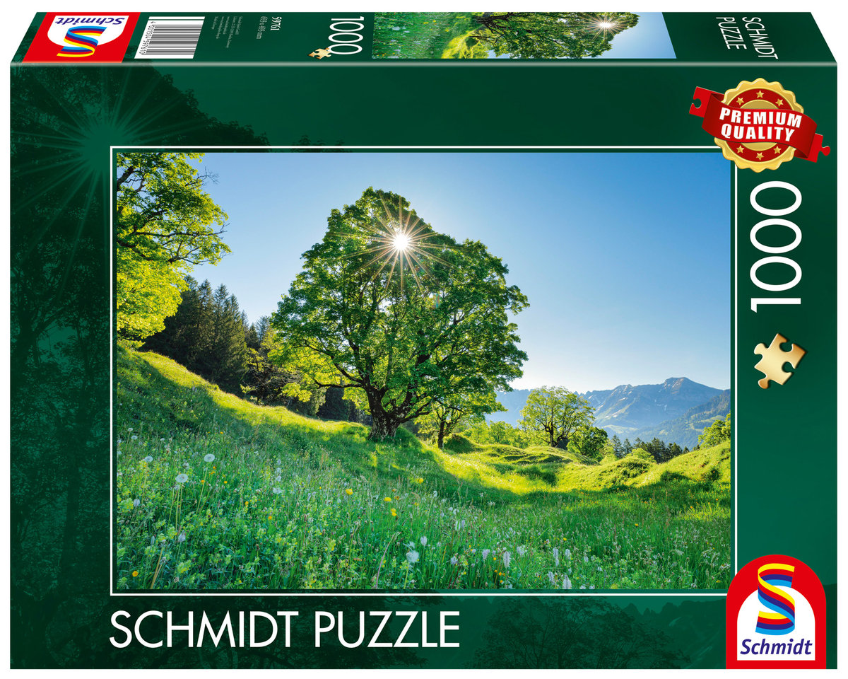 Puzzle, Góra Ahorn / Szwajcaria, 1000 el.