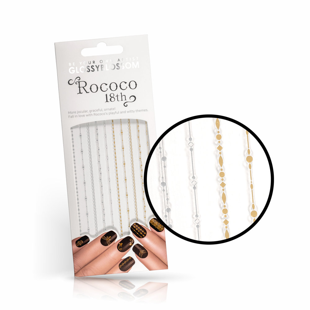 Silcare Naklejki na paznokcie Necklace