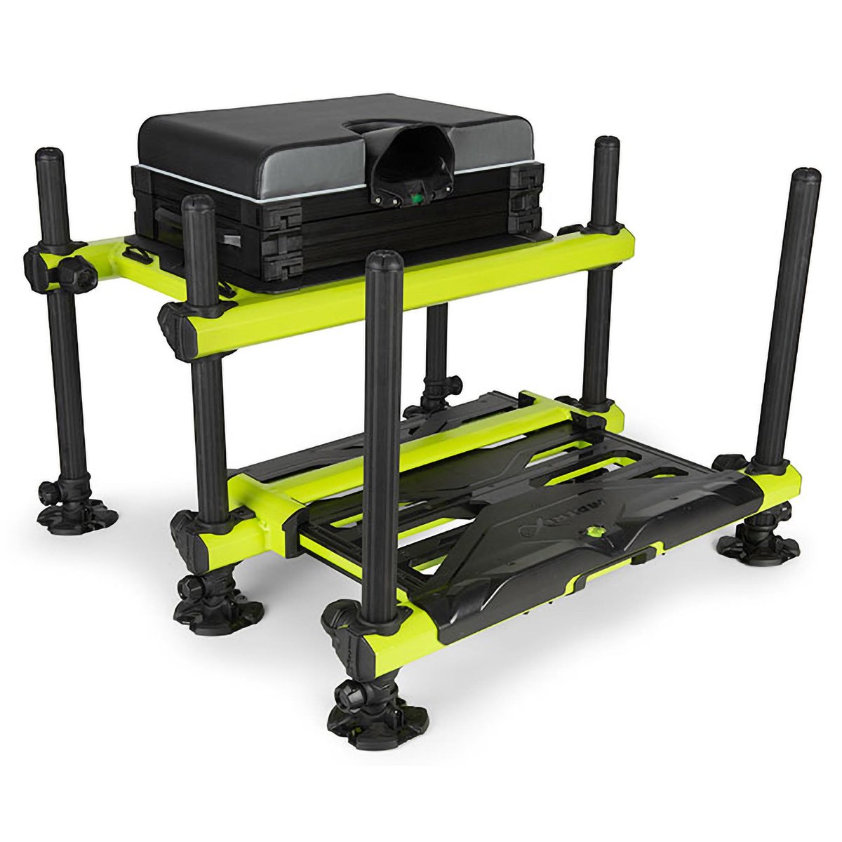 SIEDZISKO KOSZ WĘDKARSKI MATRIX XR36 PRO LIME SEATBOX