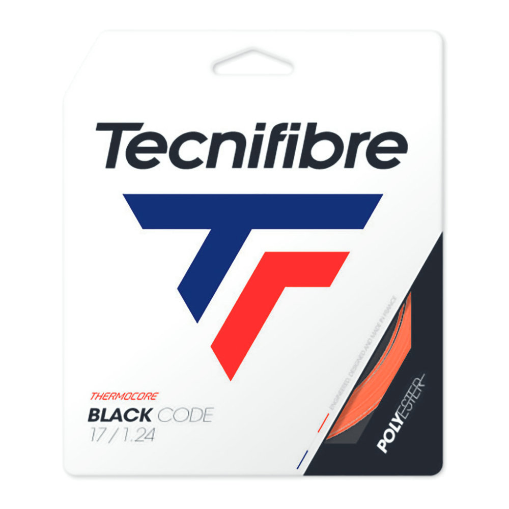 Naciąg tenisowy Tecnifibre Black Code 1.24 04GBL124XB r.set