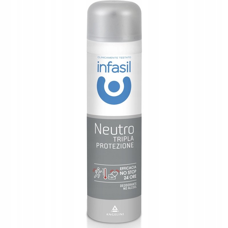 Infasil, Neutro Potrójna Ochrona 24h, Antypersiprant, 150ml