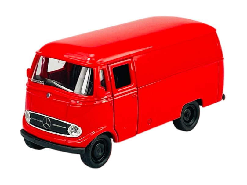 Welly Old Timer Mercedes-Benz L319 Czerwony 1:34 Metalowy Modelnowy