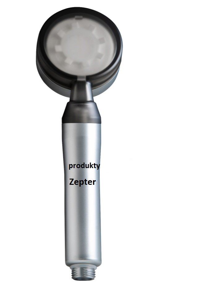 Lotus Głowica/Słuchawka Prysznicowa Srebrna Z Filtrem, Zepter