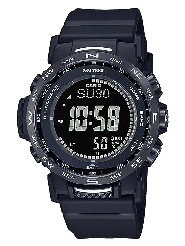 Casio Watch PRW-35Y-1BER, czarny, Pasek