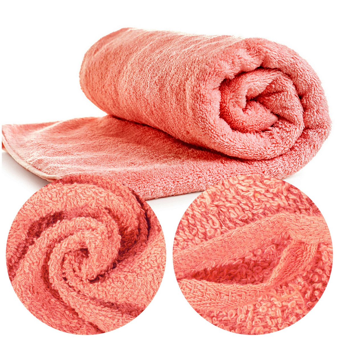 Ręcznik Gomez 50 x 100 Bawełna 500 g/m2 Morela