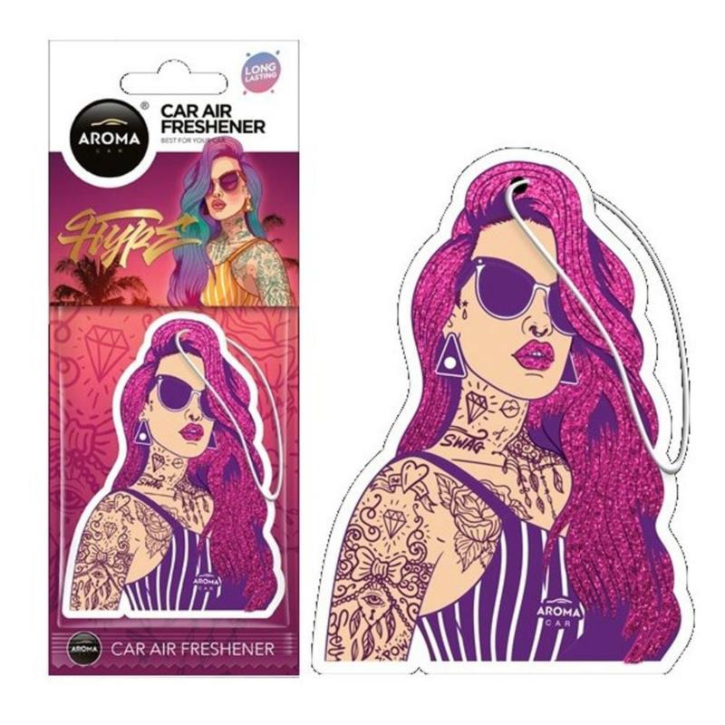 Zapach do samochodu AROMA Cel. Hype Girl - Pink Hair