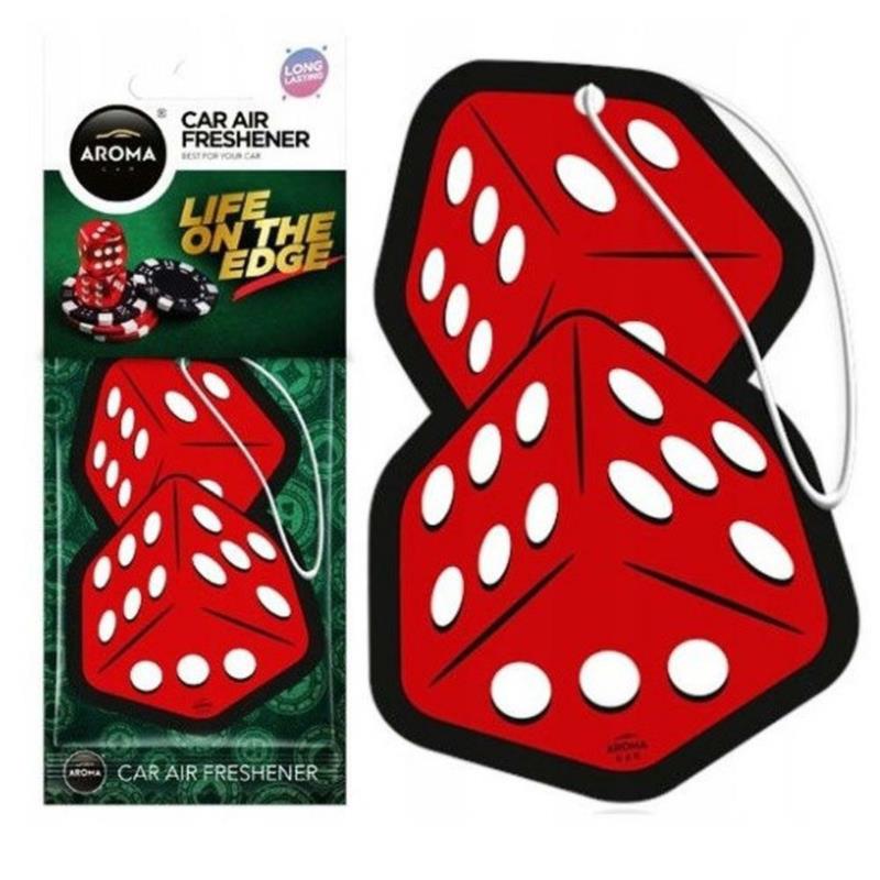 Zapach do samochodu AROMA Cel. On Edge - Dice
