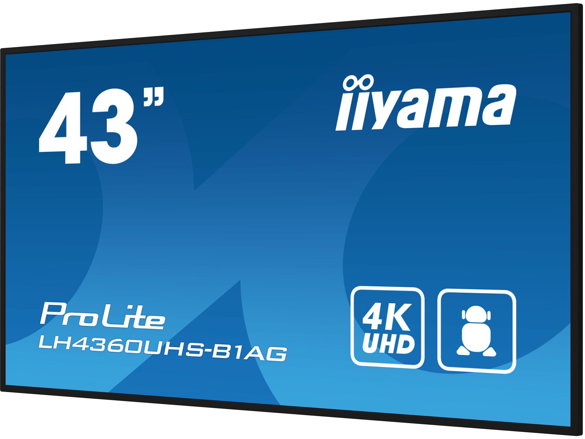IIYAMA LH4360UHS-B1AG 43inch 3840x2160 UHD VA panel Haze 25perc