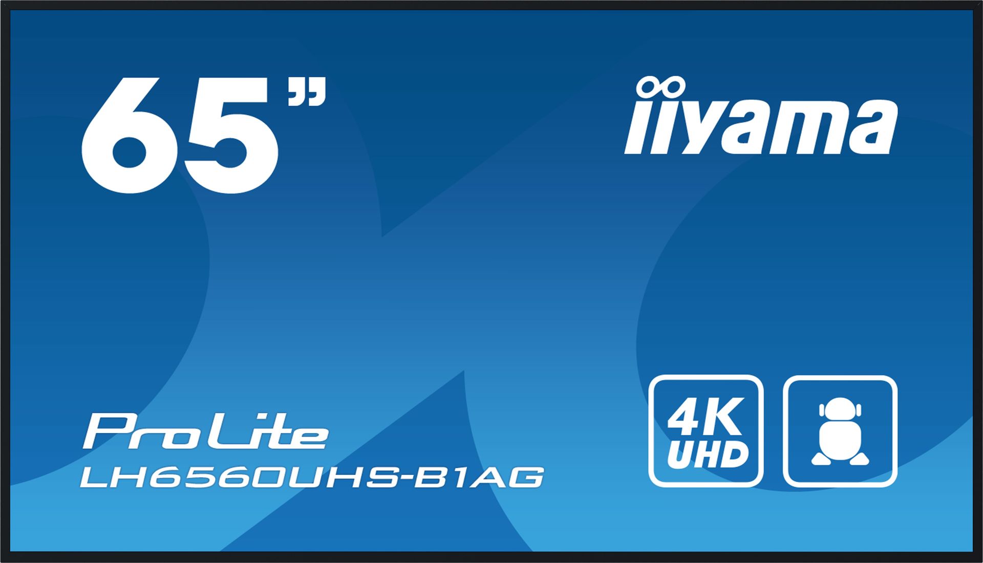 IIYAMA LH6560UHS-B1AG 65inch 3840x2160 UHD VA panel Haze 25perc