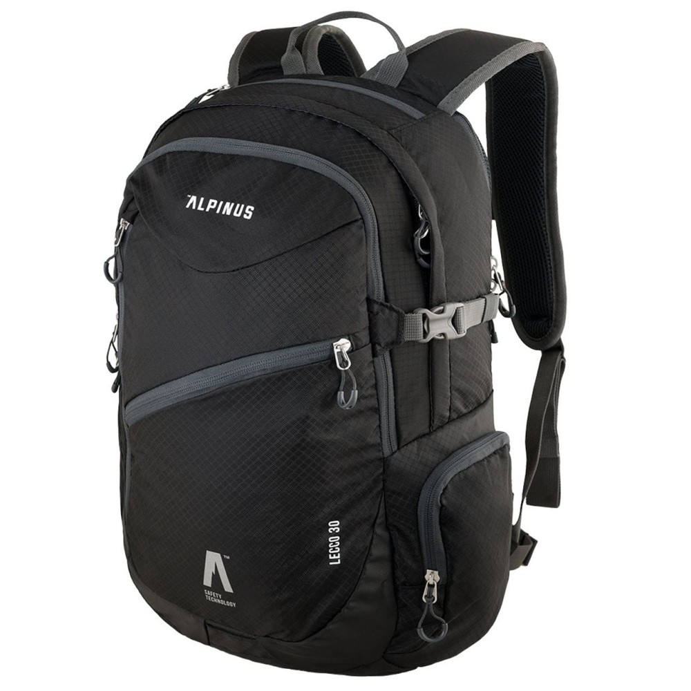 Plecak turystyczny Alpinus Lecco II 30L czarny