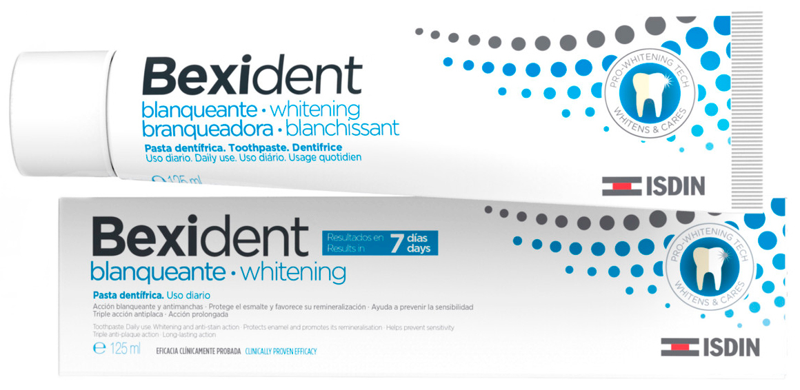 Pasta do zębów Isdin Bexident Whitening Wybielająca 125 ml (8470001793423)