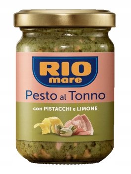Rio Mare Pesto al Tonno Pistacje i Cytryna 130g
