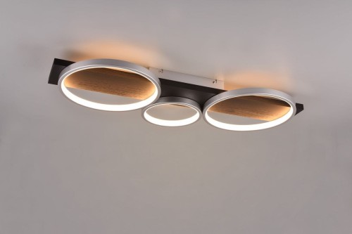 Medera lampa sufitowa 3xLED/33W tytan 643810387