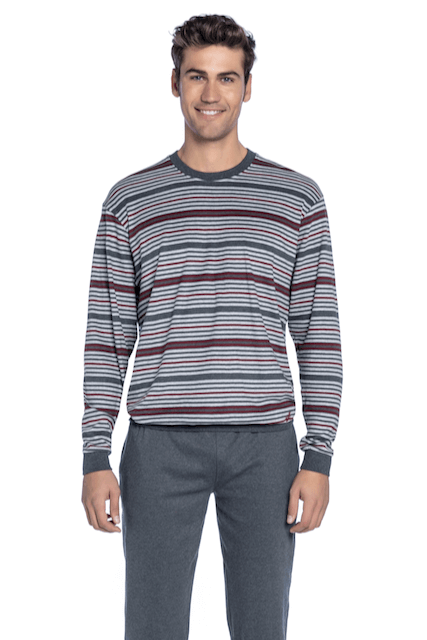 Piżama męska GERARDO Szary XXL