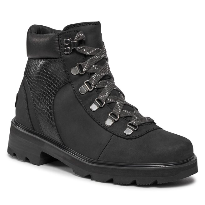 Trapery Sorel Lennox™ Hiker Stkd Wp NL4841-011 Black/Gum 2