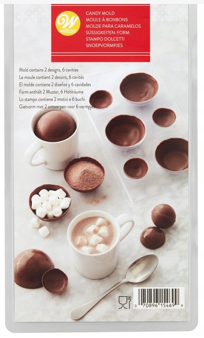 Wilton Foremka Do Czekolady - Kule Półkule - 3D