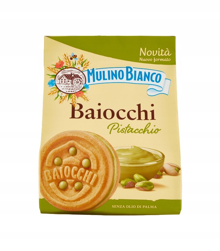 Mulino Bianco Baiocchi Pistacchio Ciastka 240G