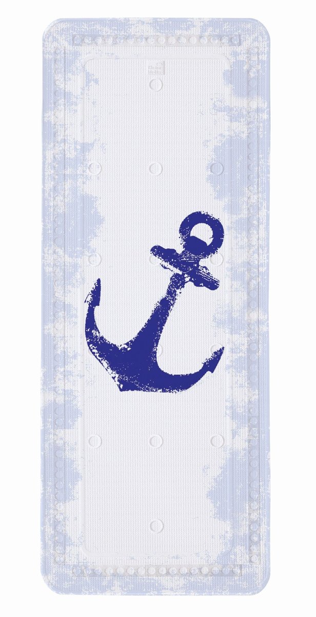 Kleine Wolke Anchor Mata bezpieczeństwa do wanny niebieski 36x 92 cm
