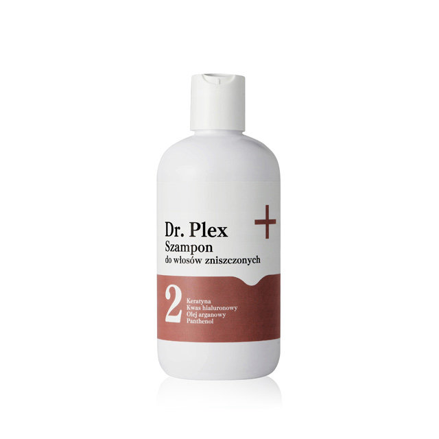 Dr. Plex, Szampon do włosów zniszczonych, 950 ml
