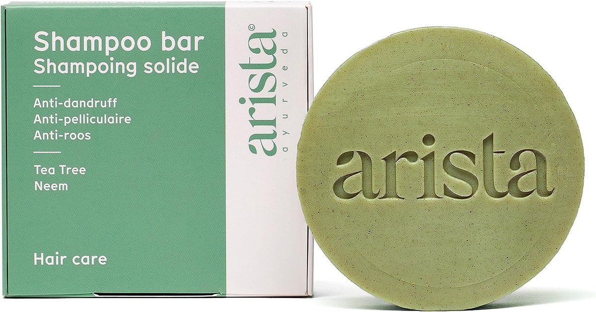 Arista, Naturalny szampon w kostce przeciwłupieżowy, 80g