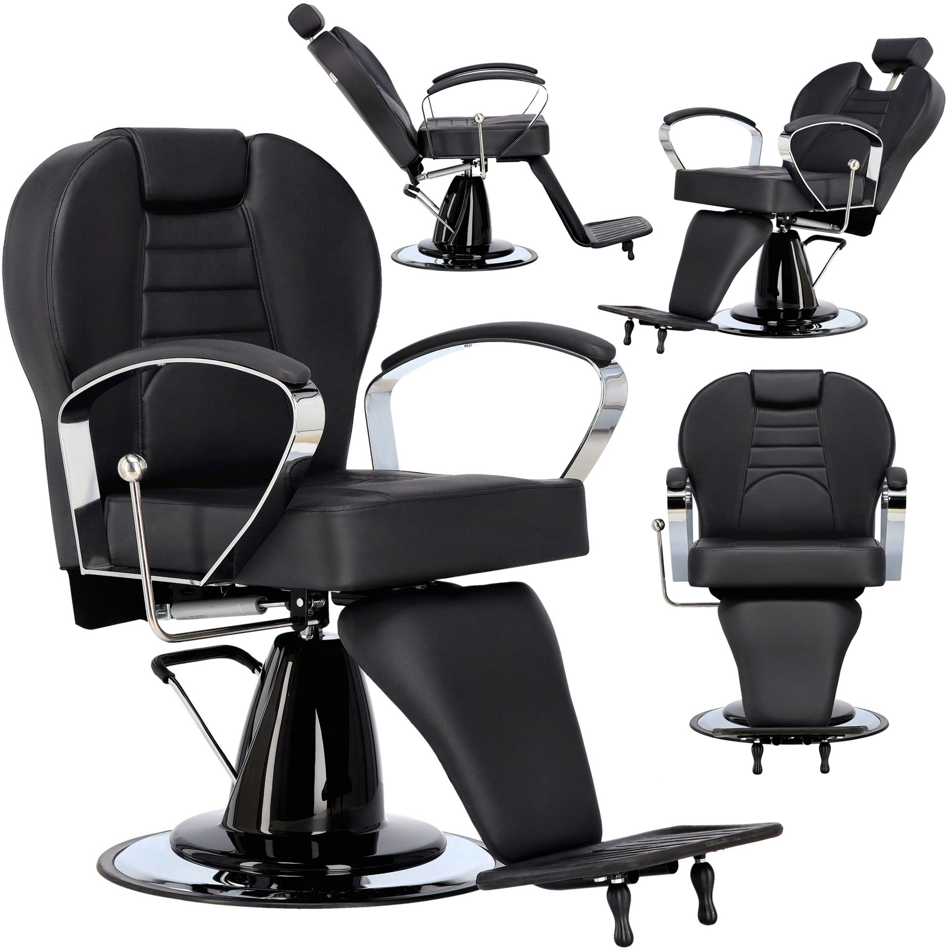 Fotel fryzjerski barberski hydrauliczny do salonu fryzjerskiego barber shop Carrie Barberking
