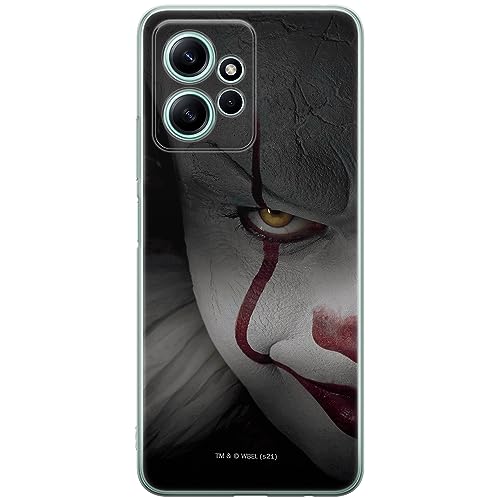 ERT GROUP etui na telefon Xiaomi REDMI NOTE 12 4G, case oryginalny i oficjalnie licencjonowany przez Horror, wzór It 001, optymalnie dopasowane, plecki z TPU