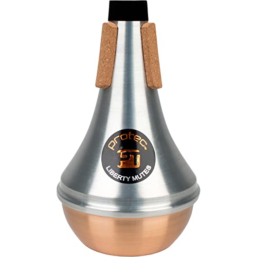 Protec ML101 Liberty trąbka aluminiowa wyciszona - prosta/miedziana końcówka