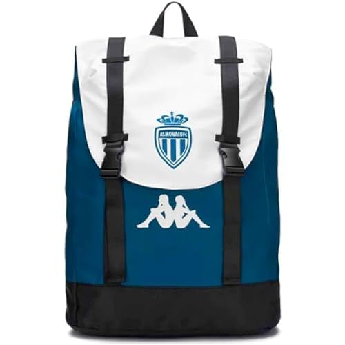 Kappa ARECKO Monaco, Plecak Unisex Dorosły, Niebieski/Biały, Standardowy, Niebieski/Biały