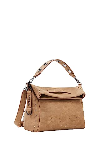 Desigual Women's BOLS_Aquiles Lover, Brown, brązowy