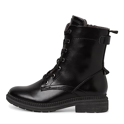 Jana Damskie Softline 8-25264-41 wygodne uniwersalne buty klasyczne buty na co dzień botki, Czarna papka, 36 EU Weit