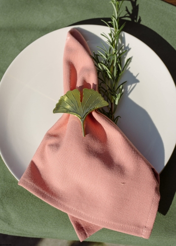 Obrączki świąteczne metalowe na serwetki