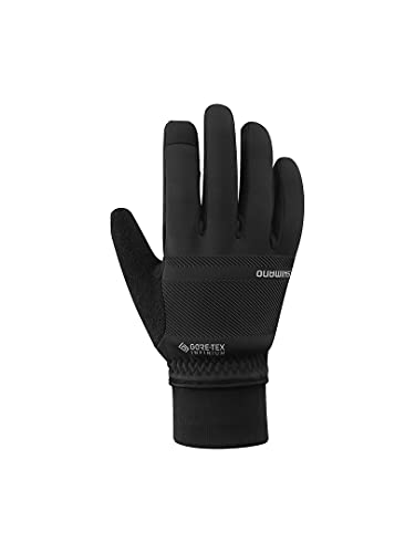 SHIMANO Rękawiczki unisex INFINIUM™ PRIMALOFT®, czarne, rozmiar M