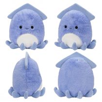 Stacy. Periwinkle Squid. Squishmallows. Fuzzamallow. Wersja A, pluszak, 30 cm Jazwares