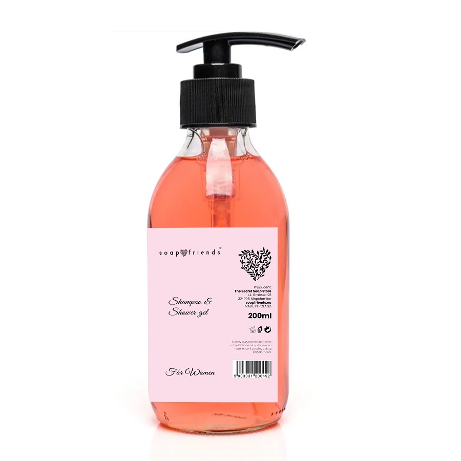 Фото - Шампунь Secret THE  SOAP STORE Ekskluzywny szampon&żel 2w1 damski 200ml 