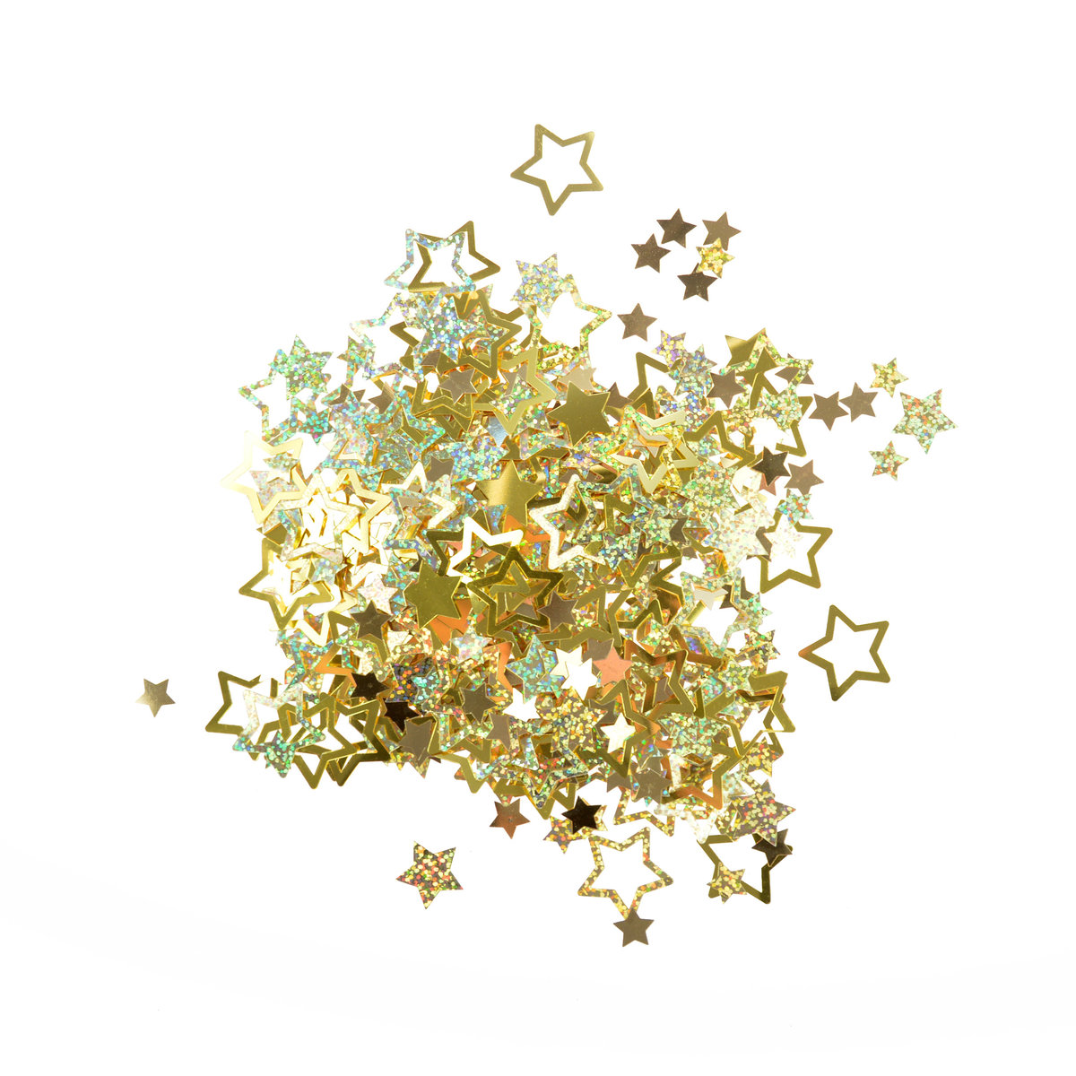 Konfetti gwiazdki - mix kształtów