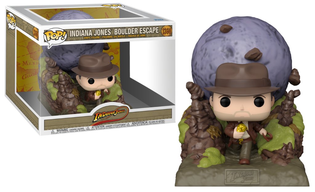 Funko POP, figurka Movie Moment: Indiana Jones- Boulder SCN