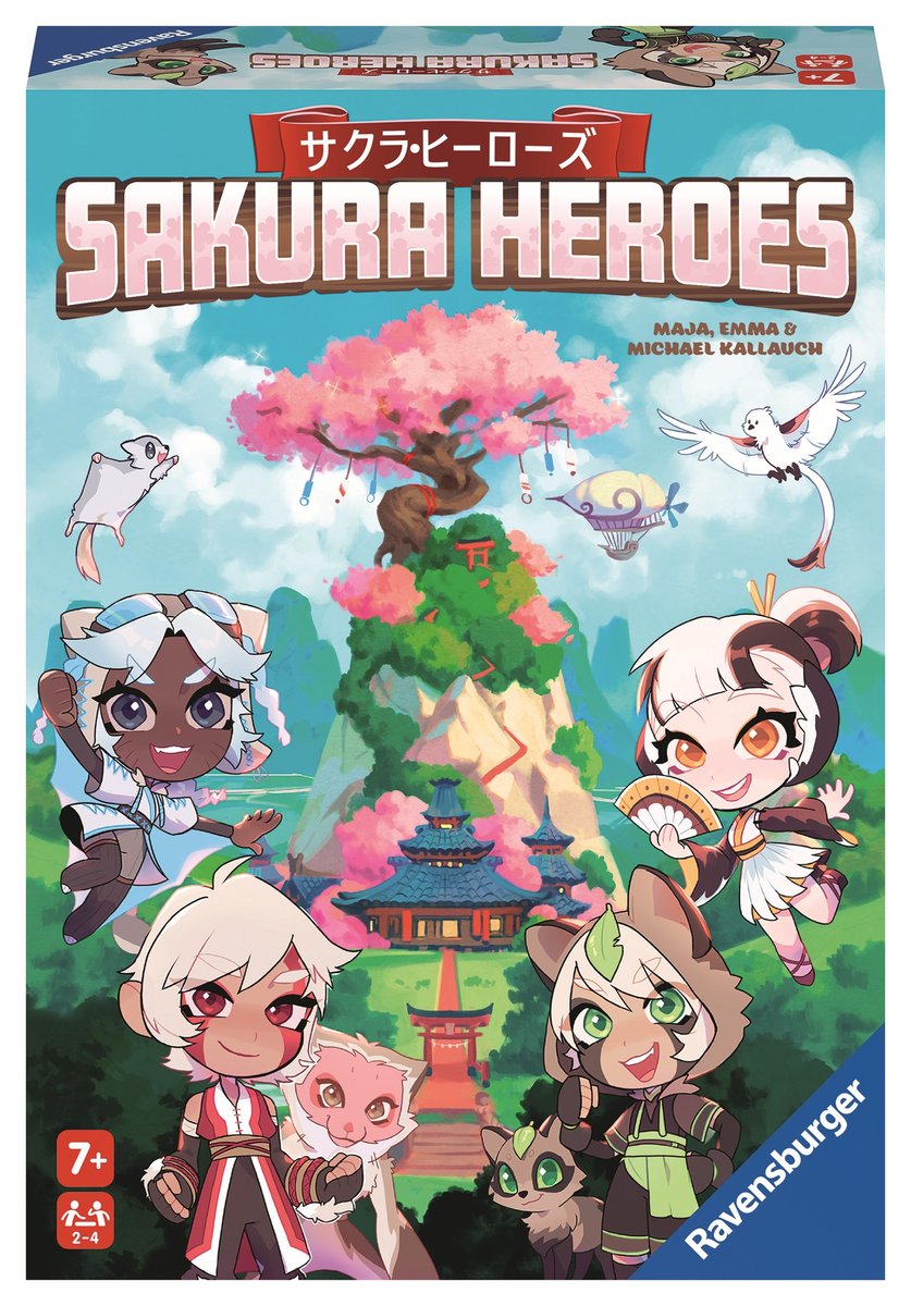 Ravensburger, Gra planszowa Sakura Heroes