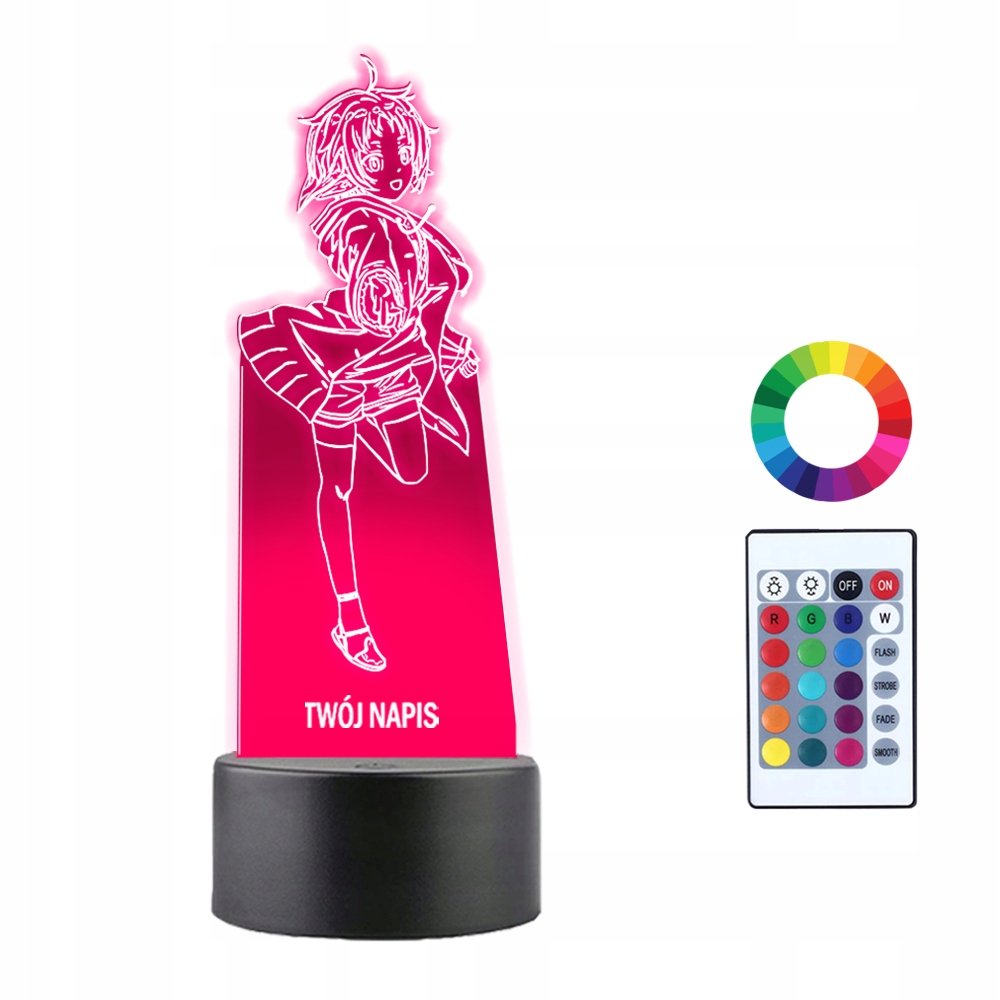 Lampka Nocna 3D LED Mushoku Tensei Sylphiette