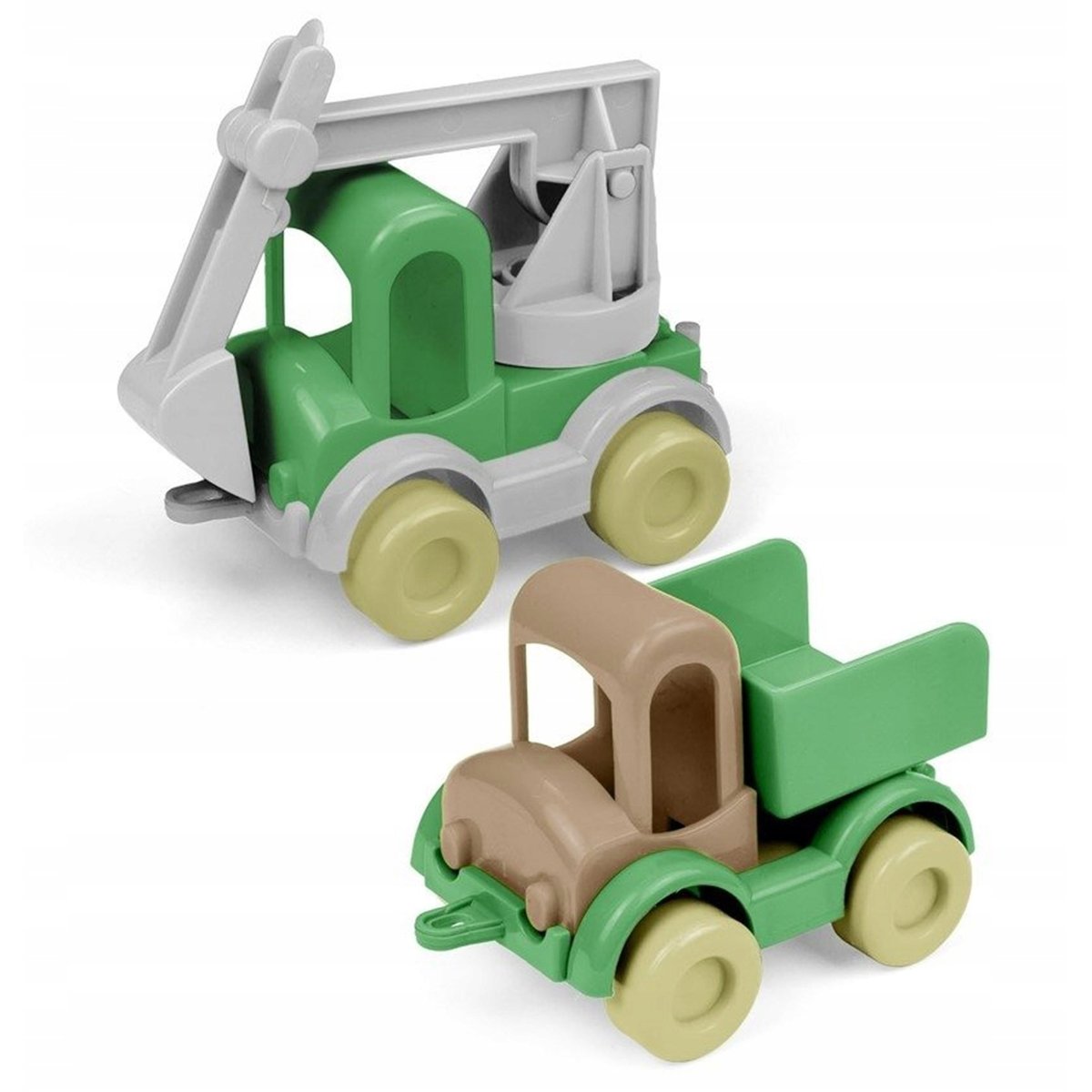 RePlay Kid Cars wywrotka i koparka, zestaw zabawek z recyklingu Wader Uniwersalny