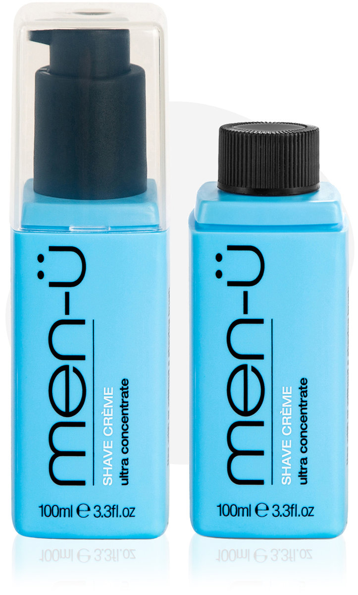 Men-u Refill Kit, Skoncentrowany Krem Do Golenia Zestaw, 2x100 Ml