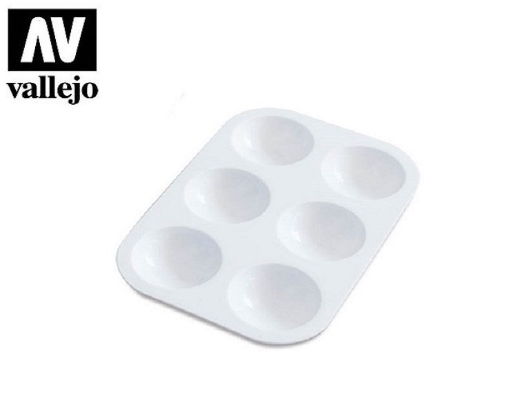 Vallejo HS120 Small palette 13x9 cm - Paleta do mieszania farb